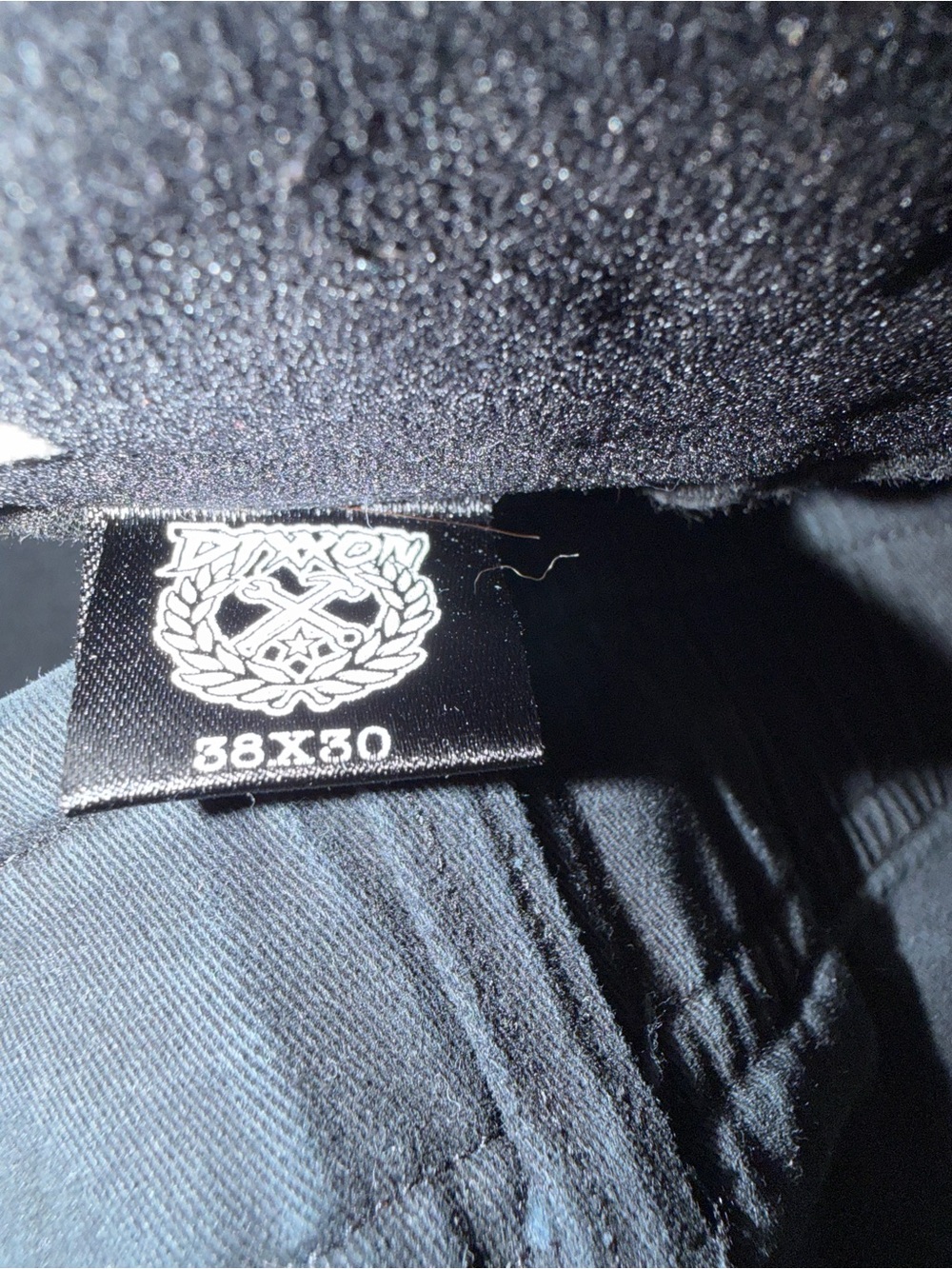 Dixxon pants Brand Black Logo Tag Pants - 38x30